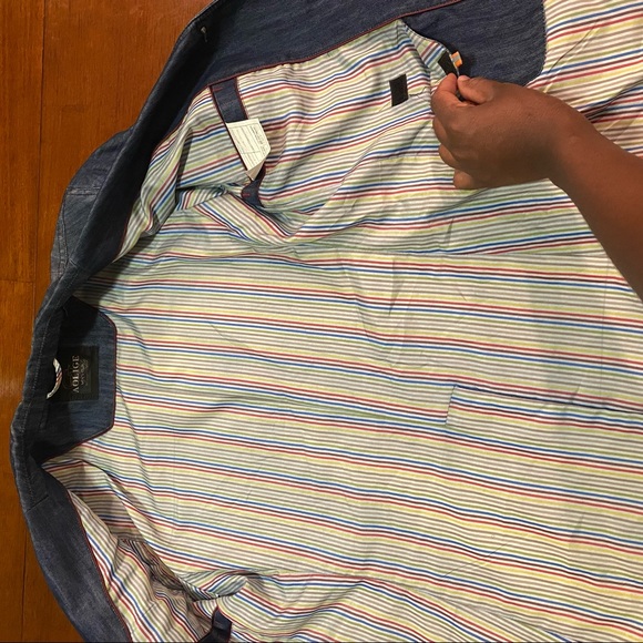 COPY - Aolige men's club dark blue jeans blazer size 44 from Italy 💙 - Picture 6 of 11